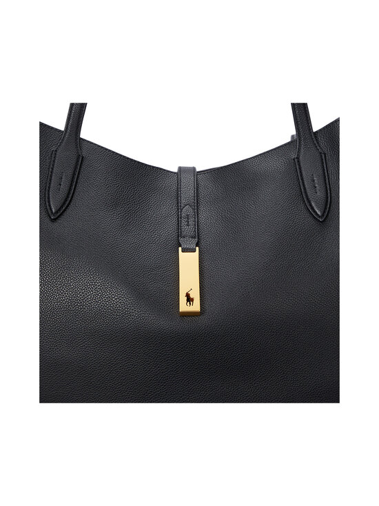 Polo Ralph Lauren - Nahkkott Tote Medium - BLACK | Stockmann - photo 5