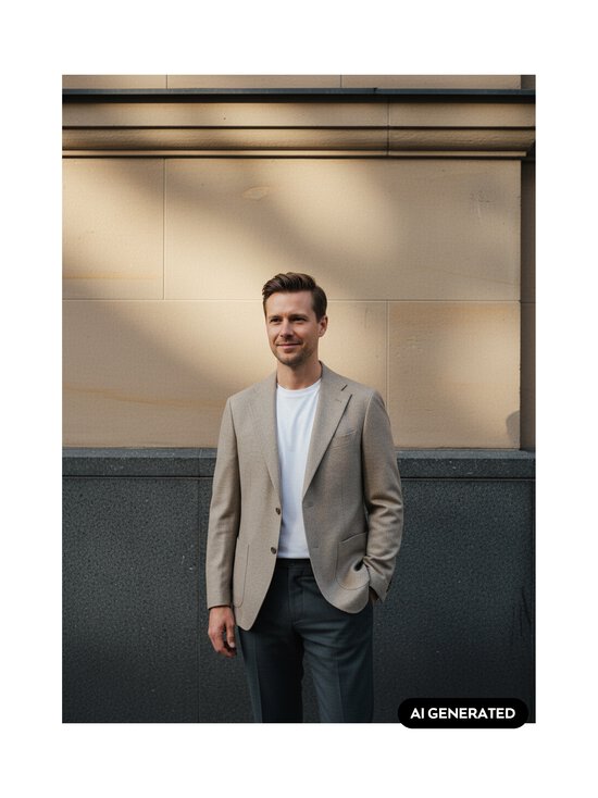 Turo - Bergamo modern fit žakete - 25 SAND | Stockmann - photo 2