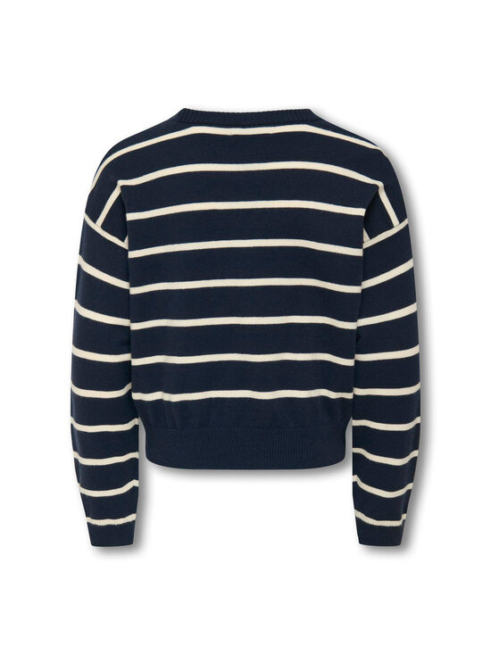 KIDS ONLY - KogAmy džemperis - NIGHT SKY STRIPES:BIRCH/RED HEART | Stockmann - photo 2