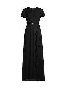 Lauren Ralph Lauren - Georgette Flutter-Sleeve Gown kleita - BLACK Lauren Ralph Lauren - Georgette Flutter-Sleeve Gown kleita - BLACK | Stockmann