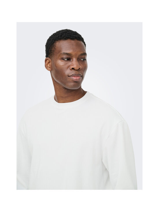Only & Sons - OnsCaspian Airlfex -paita - WHITE | Stockmann - photo 3
