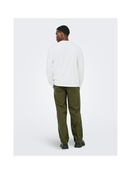 Only & Sons - OnsCaspian Airlfex -paita - WHITE | Stockmann - photo 5