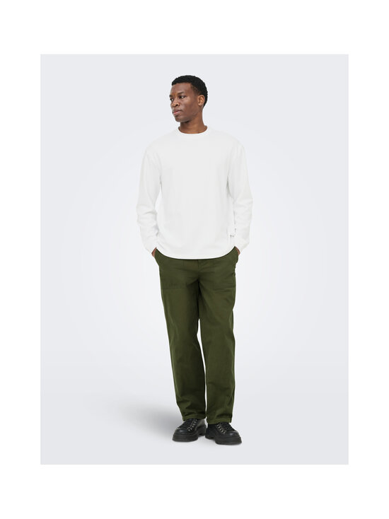 Only & Sons - OnsCaspian Airlfex -paita - WHITE | Stockmann - photo 6