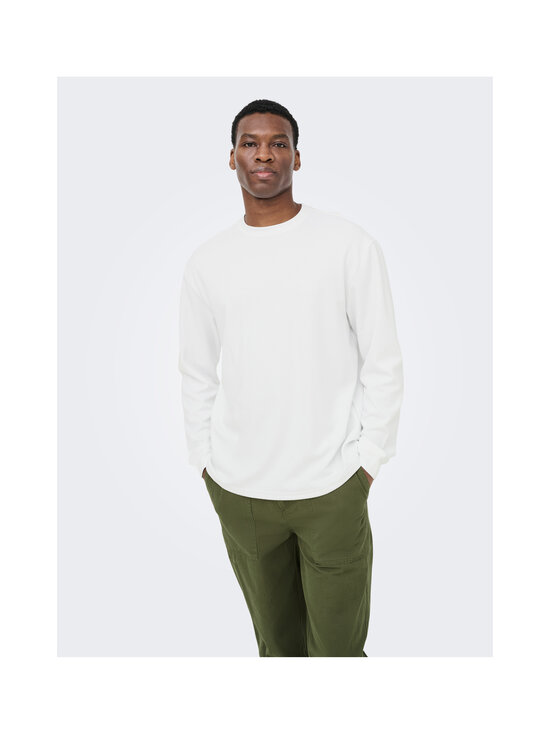 Only & Sons - OnsCaspian Airlfex -paita - WHITE | Stockmann - photo 7