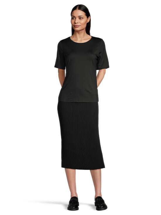 ESSENTIALS by Stockmann - Jade t-paita - BLACK - photo 2 ESSENTIALS by Stockmann - Jade t-paita - BLACK | Stockmann - photo 2