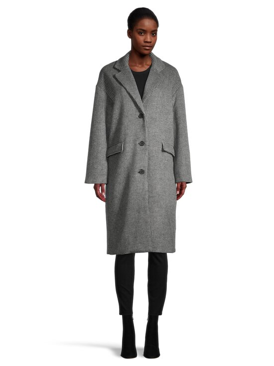 cut & pret - Sariella Wool Blend Coat - BLACK CHECKED - photo 2 cut & pret - Sariella Wool Blend Coat - BLACK CHECKED | Stockmann - photo 2