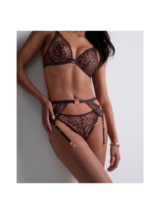 Aubade - Crazy in love -sukkanauhaliivi - SATIN BROWN | Stockmann - photo 2