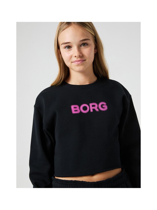 Björn Borg - Oversized Cropped -collegepaita - BK001 BLACK BEAUTY | Stockmann - photo 3