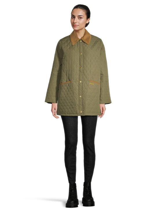 Barbour - Goldmire Quilt -tikkitakki - GN93 IVY GREEN /ANCIENT | Stockmann - photo 2