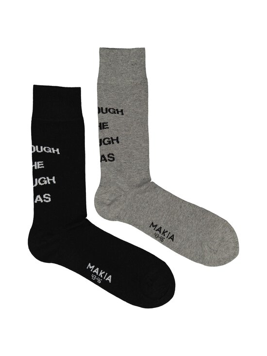 Organic Cotton Blend Socks, 2-pack