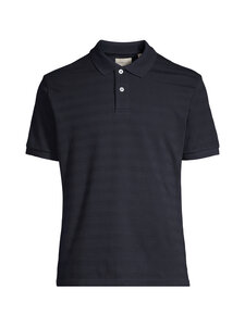 GANT - Texture Stripe polo krekls - 433 EVENING BLUE | Stockmann