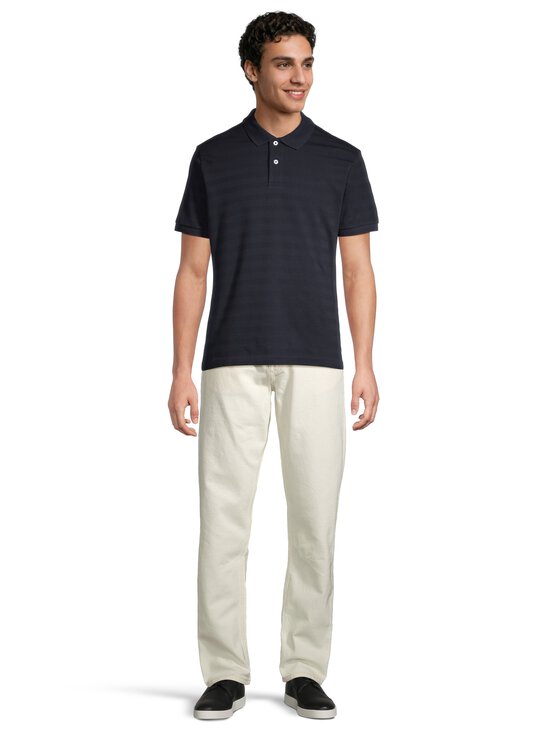 GANT - Texture Stripe polo krekls - 433 EVENING BLUE | Stockmann - photo 2