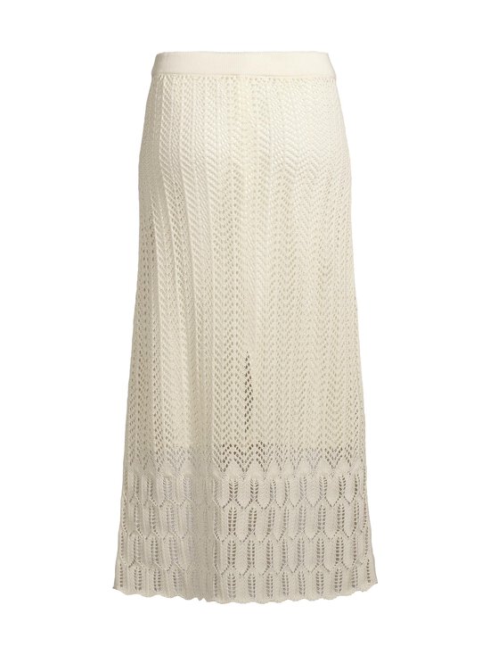 Jil Sander - Virkattu midihame - 106 EGGSHELL | Stockmann - photo 2