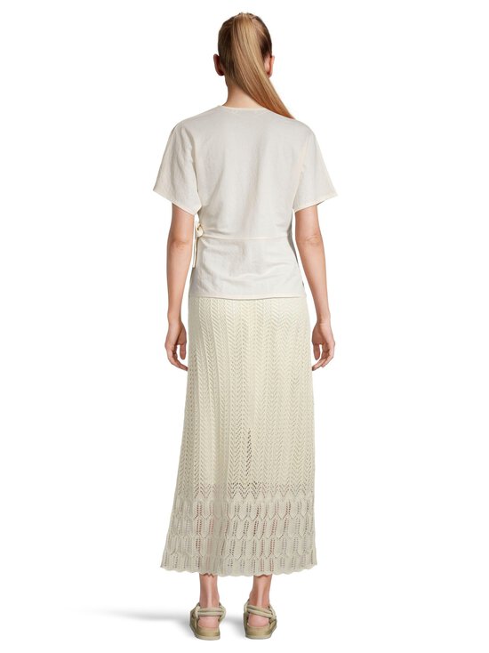 Jil Sander - Virkattu midihame - 106 EGGSHELL | Stockmann - photo 4