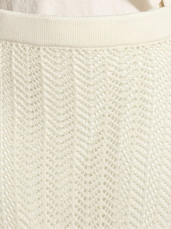 Jil Sander - Virkattu midihame - 106 EGGSHELL | Stockmann - photo 5