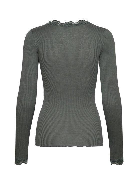 Rosemunde - RWBabette Lace -silkkisekoitepaita - 086 BALSAM GREEN | Stockmann - photo 2