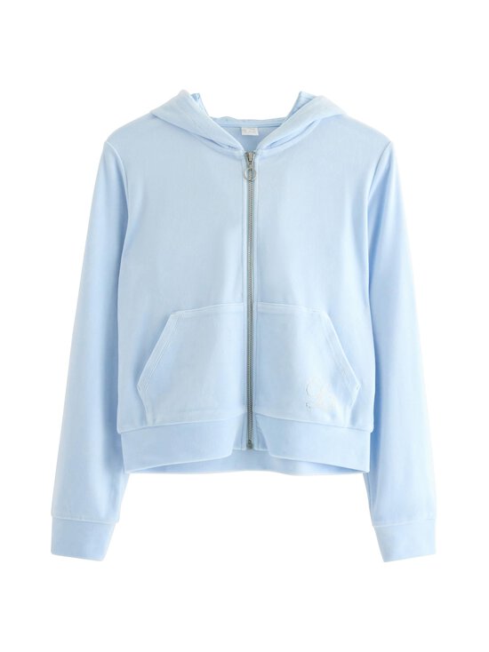 Lindex - Velūra džemperis ar kapuci - 3619 LIGHT BLUE | Stockmann - photo 1