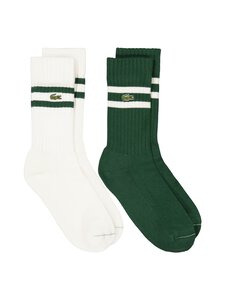 Lacoste - Logo zeķes - GREEN/FLOUR | Stockmann
