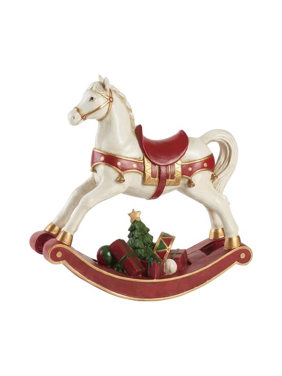 Winter Collage Accessoires Rocking Horse XL -joulukoriste