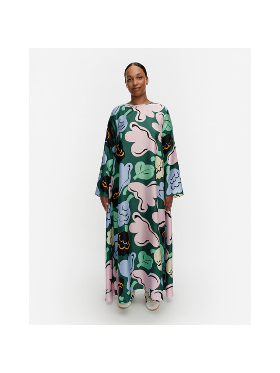 Marimekko - Kaunista Kukasta Kukkaan -mekko - 639 GREEN GREEN PINK | Stockmann - photo 3