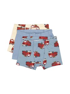 Lindex - Boxer-alushousut 3-pack - 8174 LT DUSTY BLUE | Stockmann