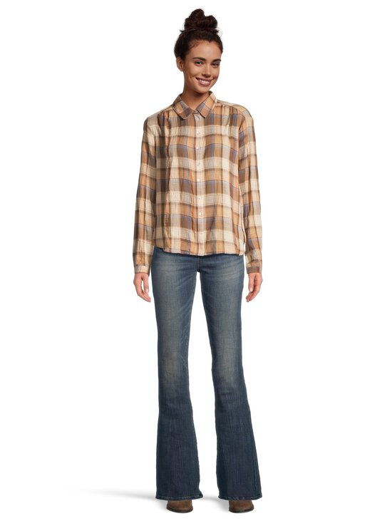 JcSophie - Jezebel-paitapusero - 220 BROWN CHECK | Stockmann - photo 2