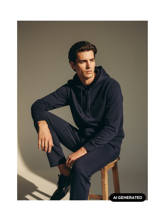 Emporio Armani - Kapuutsiga pusa Loungewear - UB102 ARMANI BLUE | Stockmann - photo 2