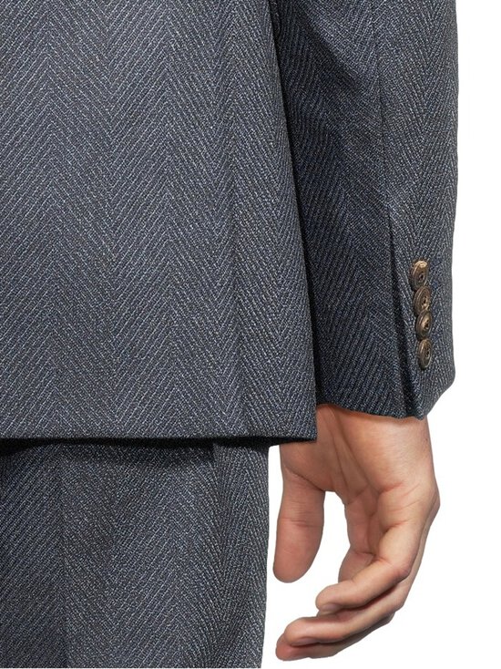 Emporio Armani - Ülikonnapintsak ja -püksid - TE22970 FB491 BLU/CHEVRON | Stockmann - photo 7