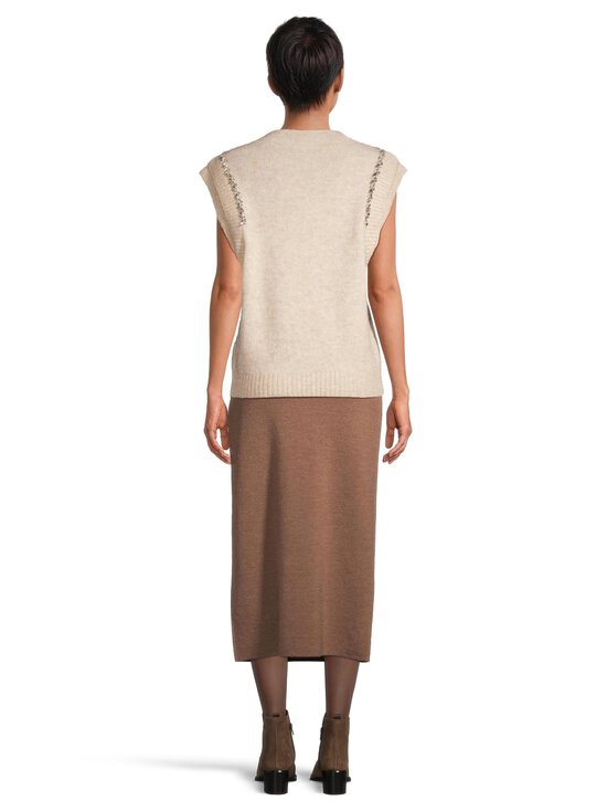 Cph Muse - Cmibra Waistcoat -neule - 3380 PEYOTE | Stockmann - photo 3