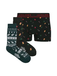 Jack & Jones - JacMistletoe-sukka- ja alushousulahjapakkaus - BLACK PACK:SCARAB - BLACK Jack & Jones - JacMistletoe-sukka- ja alushousulahjapakkaus - BLACK PACK:SCARAB - BLACK | Stockmann