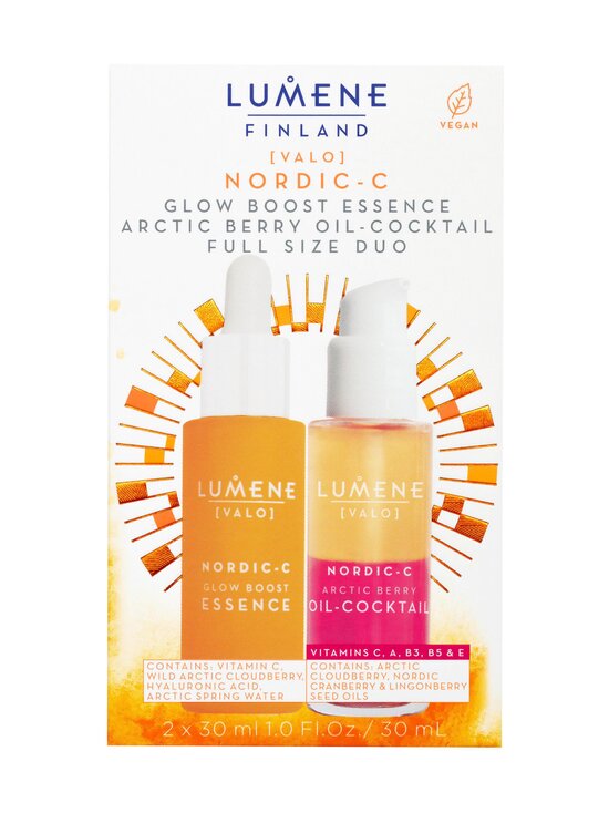 VALO Essence + Oil-Cocktail duo set -seerumipakkaus