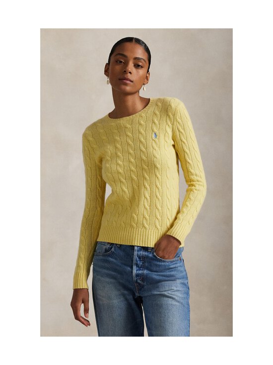 Polo Ralph Lauren - Palmikkoes kampsun Julianna - FALL YELLOW | Stockmann - photo 8