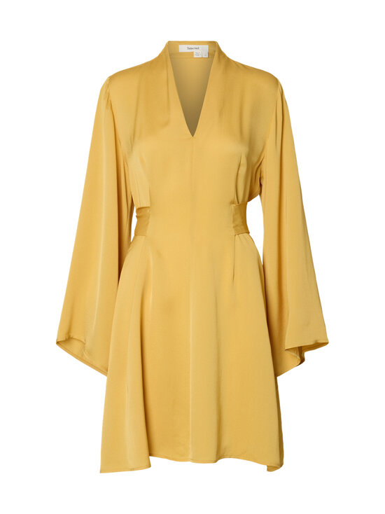Selected - SlfLaura Regular Short -mekko - OCHRE | Stockmann - photo 1