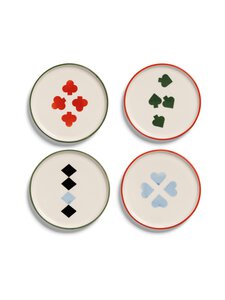 &klevering - Taldrikute komplekt Deck, 4 tk - MULTICOLOUR | Stockmann