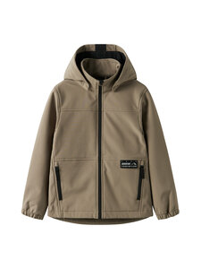 Name It - NkmAlfa Softshell Run -takki - FOSSIL | Stockmann