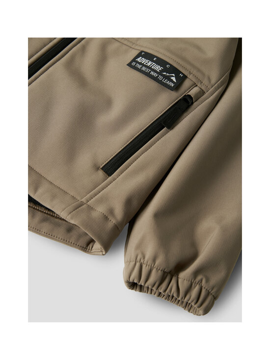 Name It - NkmAlfa Softshell Run -takki - FOSSIL | Stockmann - photo 3