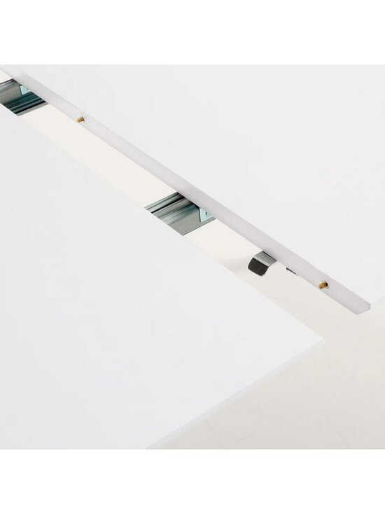 Kave Home - Oqui- jatkettava ruokapöytä valkoinen/pyökki ⌀ 90/170 cm - BEIGE | Stockmann - photo 3