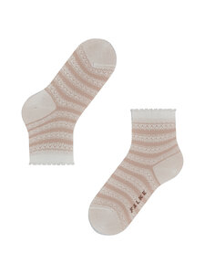Falke - Border Lace -sukat - OFF-WHITE (2040) | Stockmann