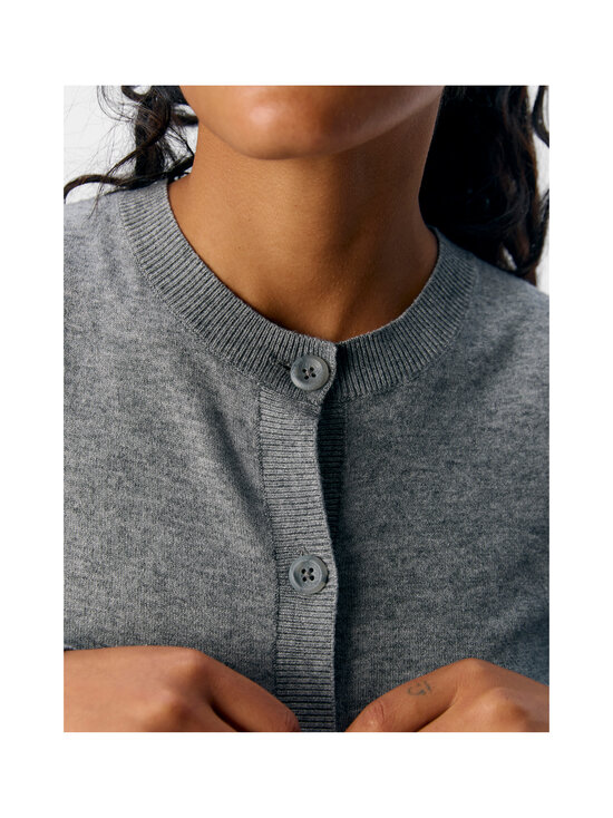 Object - Lyhyt neuletakki - MEDIUM GREY MELANGE | Stockmann - photo 5