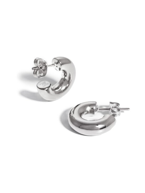 Silver Chubby Mini Hoop -korvakorut