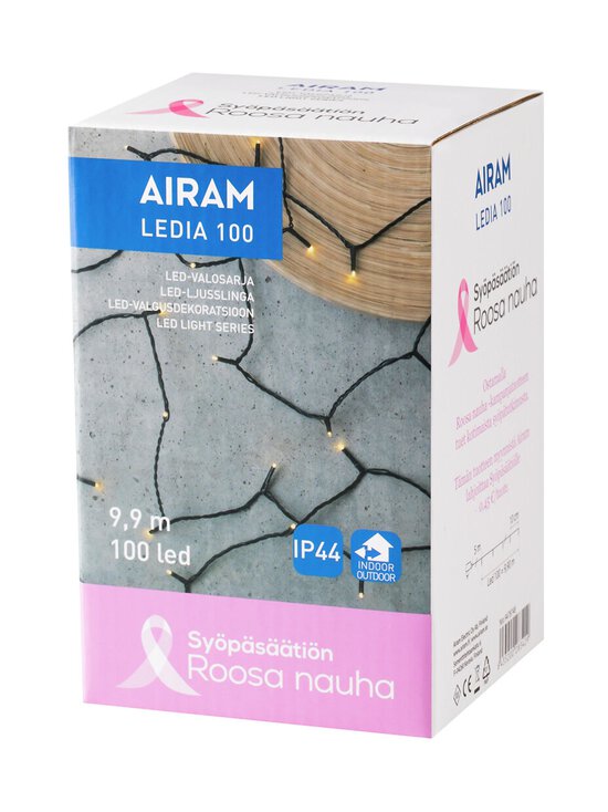 Airam - Ledia- LED-valosarja - PINK | Stockmann - photo 1