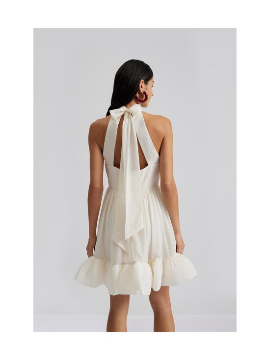 Malina - Fern Halterneck Ruffled -minimekko - WHITE | Stockmann - photo 4