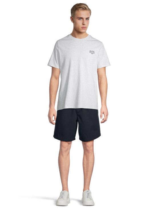 A.P.C - Jersey Standard Rue Madame t-paita - TPN HEATHERED GREY/BLACK | Stockmann - photo 2