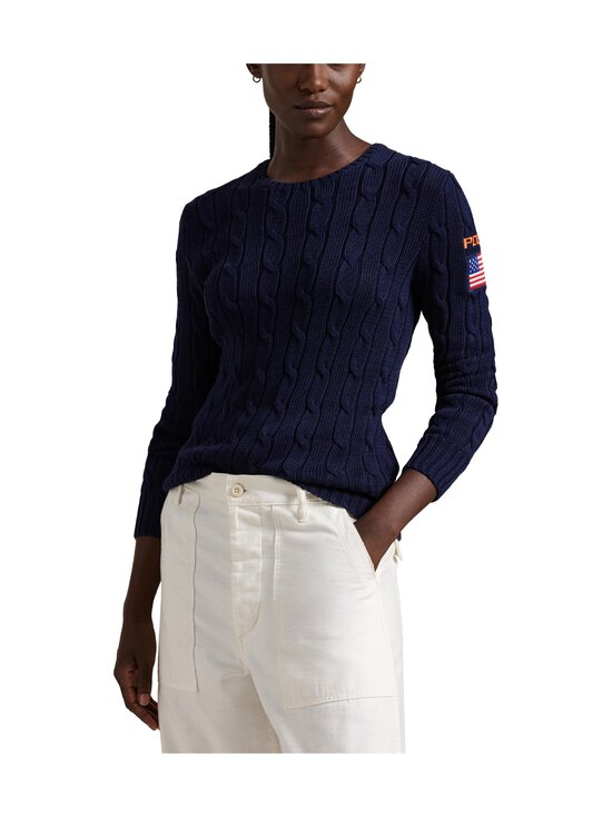 Polo Ralph Lauren - Flag Julianna -puuvillaneule - HUNTER NAVY - photo 2 Polo Ralph Lauren - Flag Julianna -puuvillaneule - HUNTER NAVY | Stockmann - photo 2