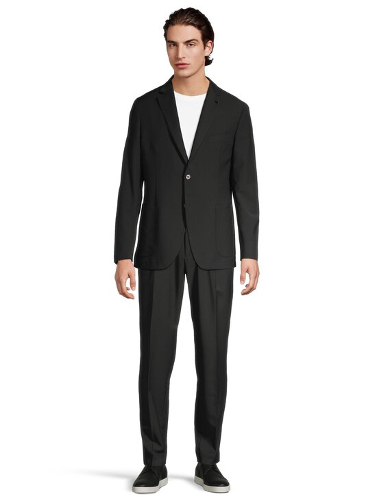 Michael Kors - Pleated Elastic Travel -housut - 001 BLACK | Stockmann - photo 5
