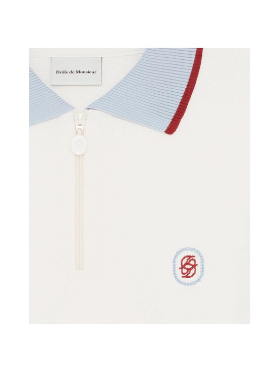 Drôle de Monsieur - Polosärk Polo Miroir Color Block - OFF WHITE | Stockmann - photo 2