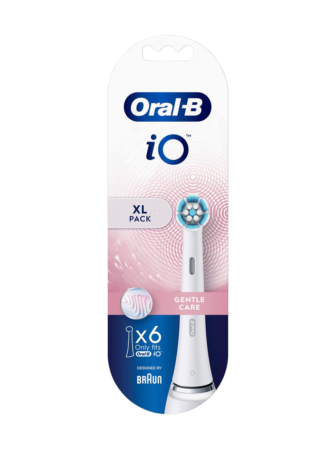 iO Gentle Care Refill -vaihtoharja, 6 kpl pakkaus