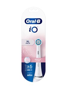 Oral-B - iO Gentle Care Refill -vaihtoharja, 6 kpl pakkaus - WHITE | Stockmann