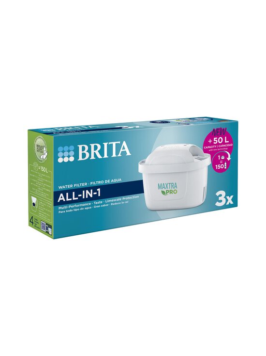 Brita - All-in-1 MXPro ūdens filtra kasetne, 3 iepak. - WHITE - photo 2 Brita - All-in-1 MXPro ūdens filtra kasetne, 3 iepak. - WHITE | Stockmann - photo 2
