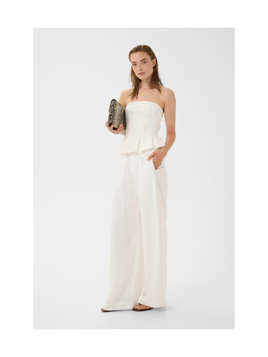 Gestuz - GZriava Mid Waist bikses - 240 BRIGHT WHITE | Stockmann - photo 5